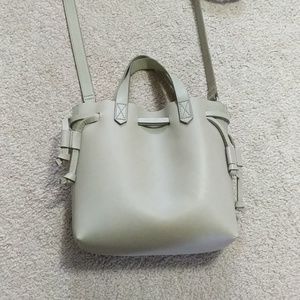 Madewell small drawstring bag (ivory)